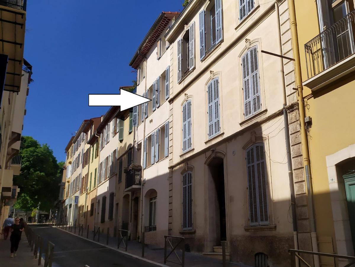 Grand 2 Pieces Renove Climatise, Vieil Antibes, Proche Port Apartamento Exterior foto