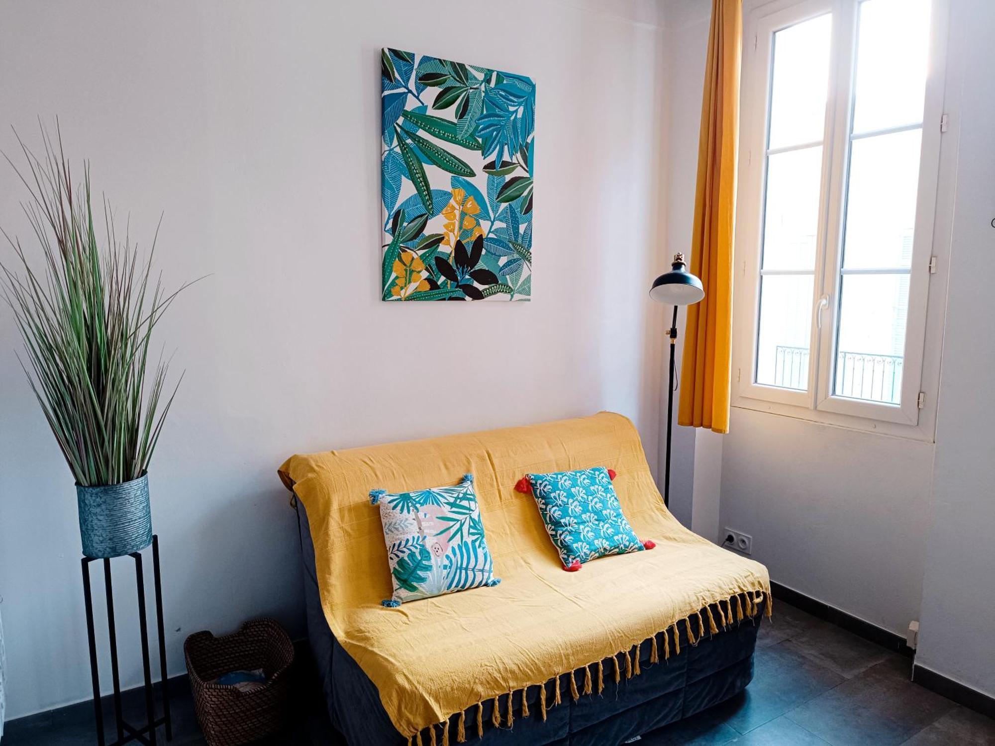Grand 2 Pieces Renove Climatise, Vieil Antibes, Proche Port Apartamento Exterior foto