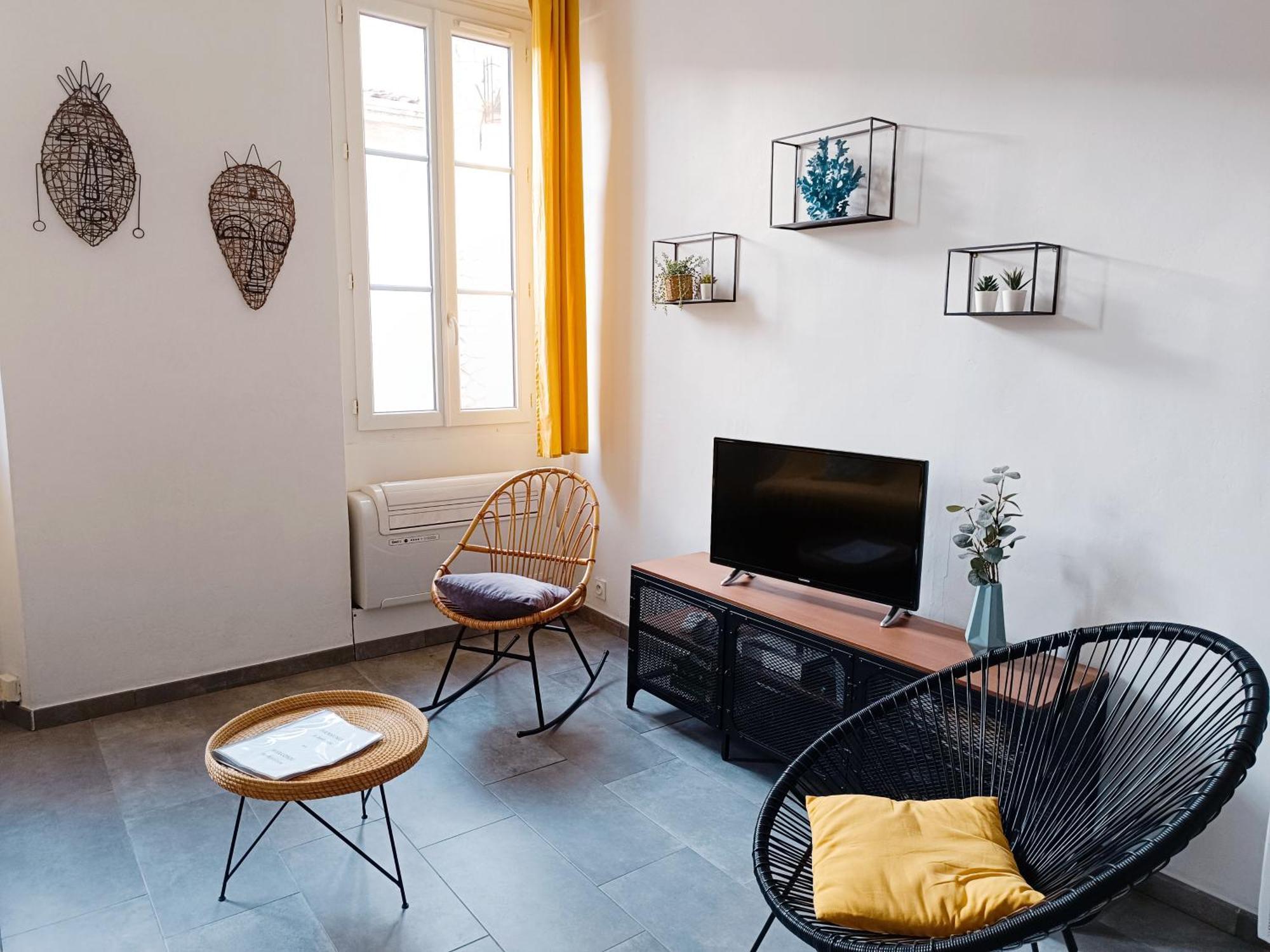 Grand 2 Pieces Renove Climatise, Vieil Antibes, Proche Port Apartamento Exterior foto